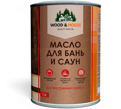 Приобрести МАСЛО ДЛЯ БАНЬ И САУН WOOD & HOUSE в Сургуте, Ханты-Мансийский автономный округ — Югра